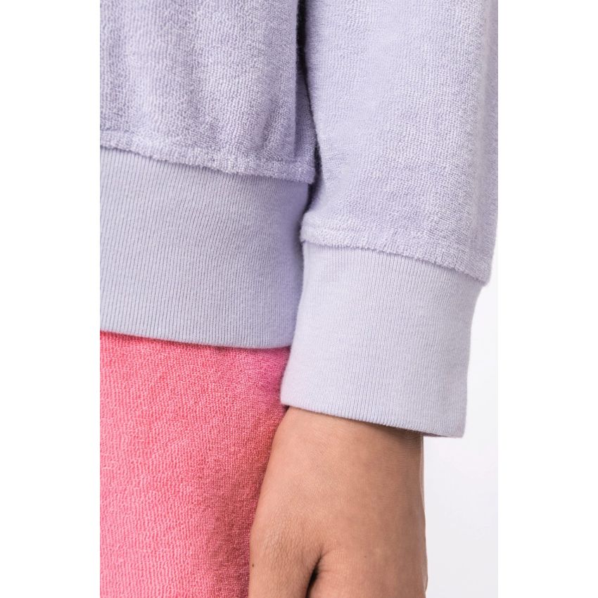 Sudadera ecológica de felpa turca para mujer