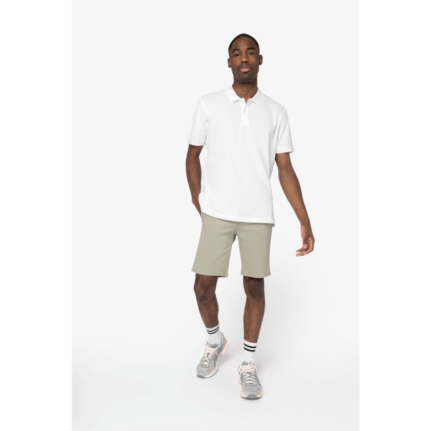 Bermuda chino ecológica de hombre