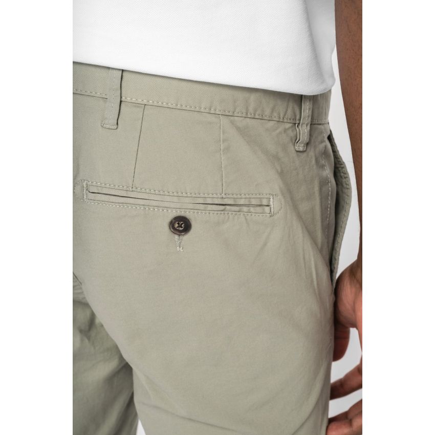 Bermuda chino ecológica de hombre