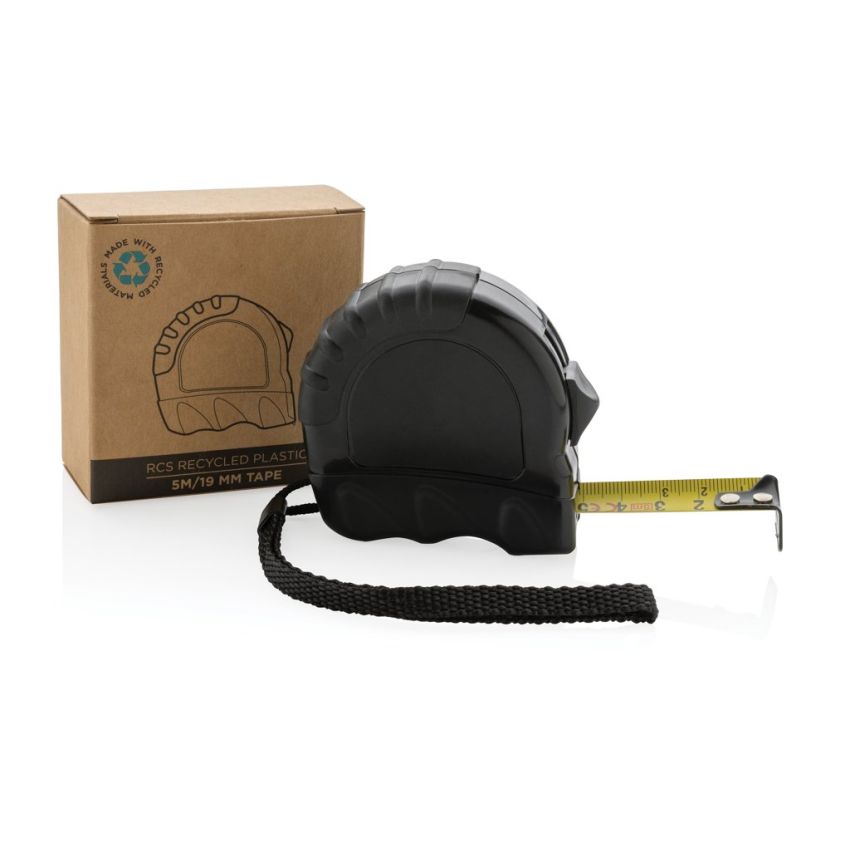 Recycled Plastic Tape Measure RCS 5M/19 mm