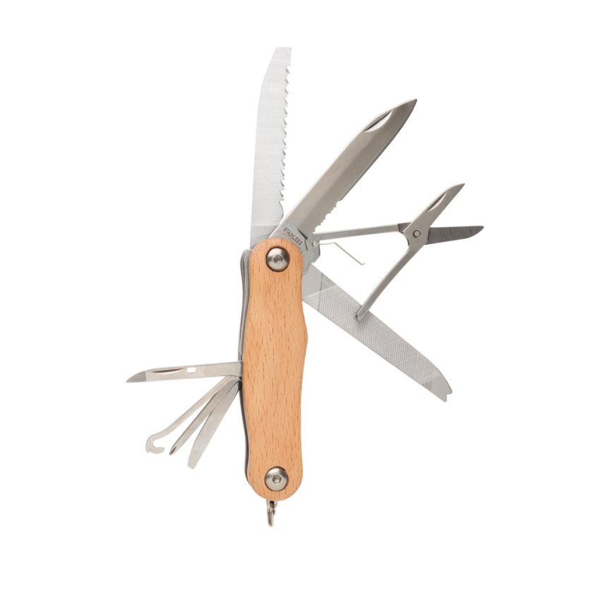 Pocket wooden multi-tool