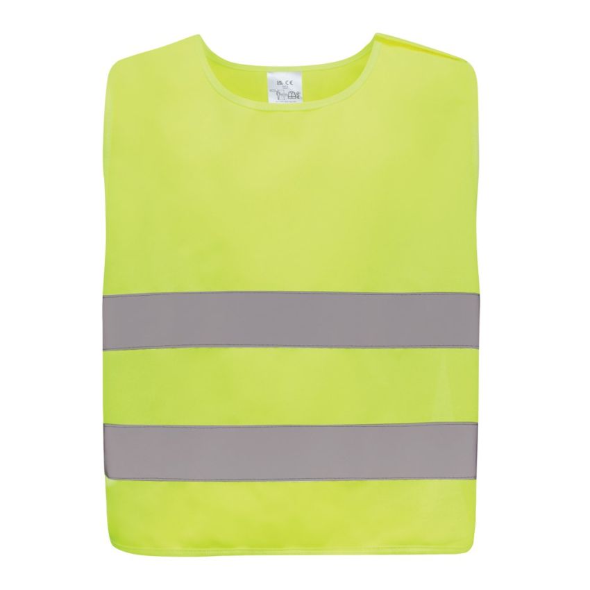 Recycled PET safety vest GRS 7-12 years
