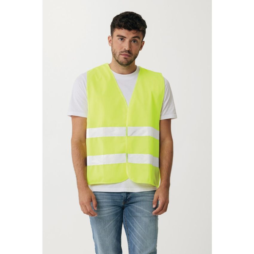 GRS recycled PET safety vest