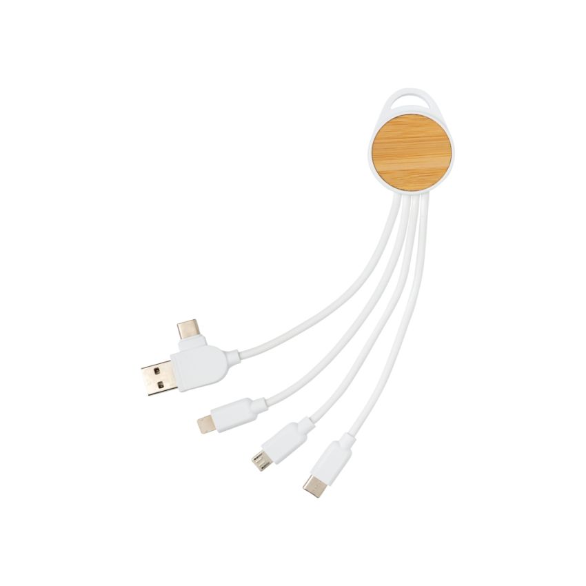 Ontario 6 en 1 cable redondo de plástico reciclado RCS