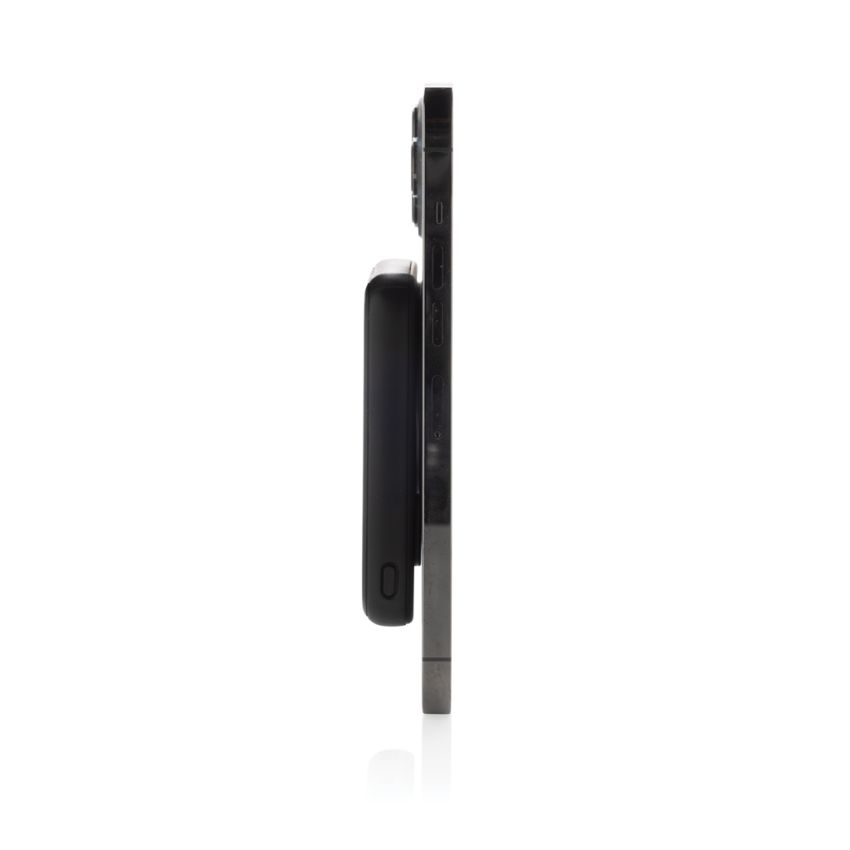 Powerbank Stellar magnético 5000 mAh y 5W de plástico reciclado