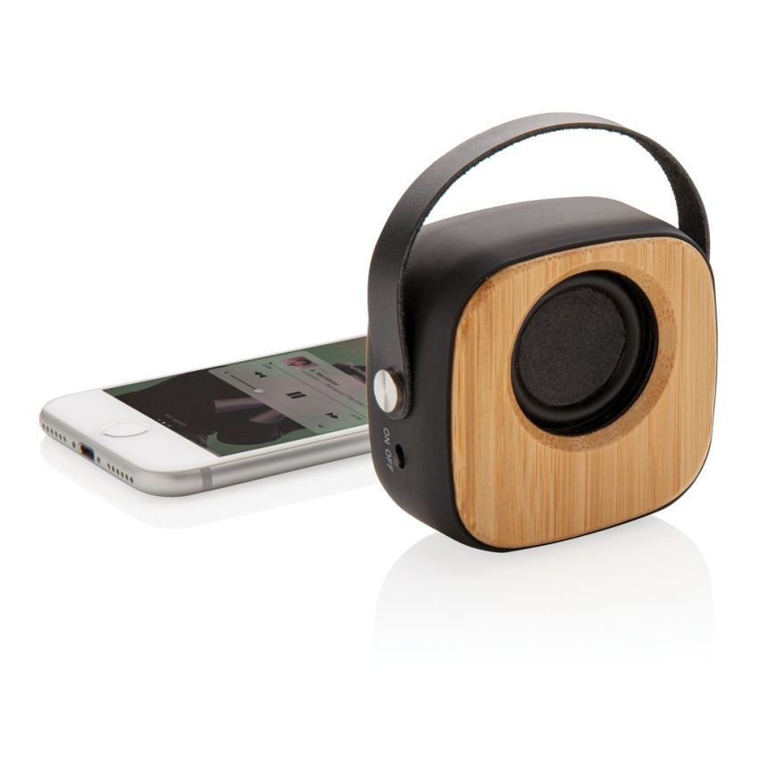 Modern wireless bamboo speaker 3W