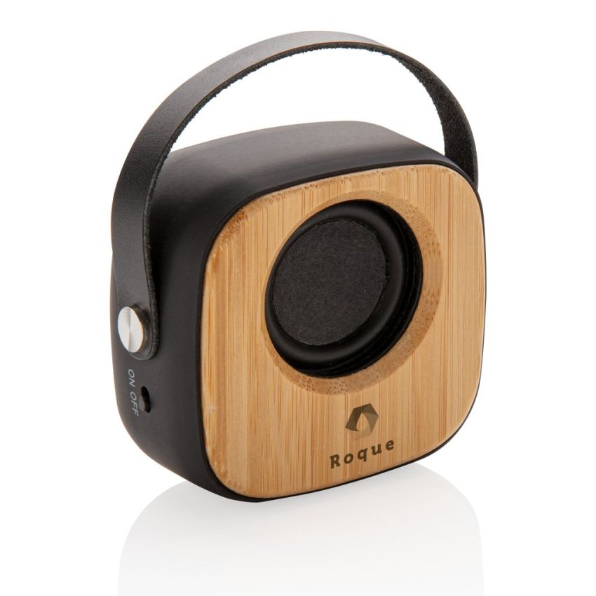 Modern wireless bamboo speaker 3W