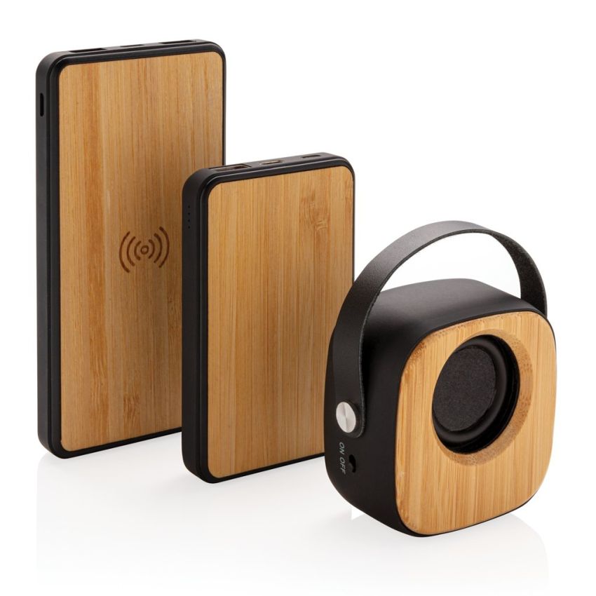 Modern wireless bamboo speaker 3W