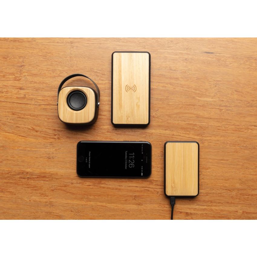 Modern wireless bamboo speaker 3W