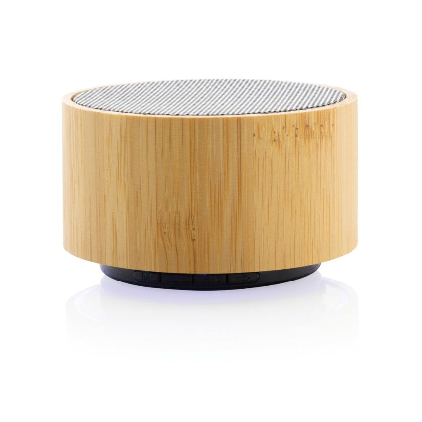 Altavoz inalámbrico de 3W de bambú y RCS