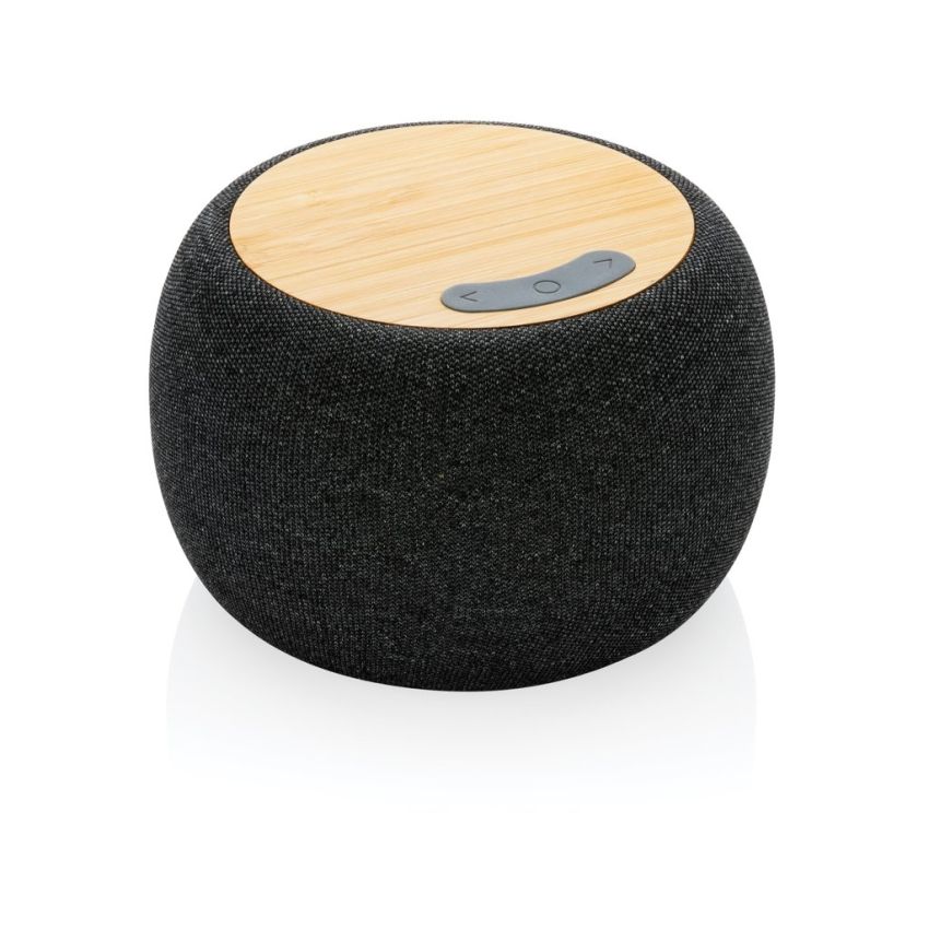 Altavoz RCS de plástico/PET y bambú 5W