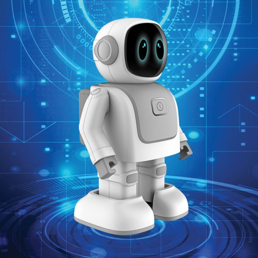Robert el altavoz robot bailarín