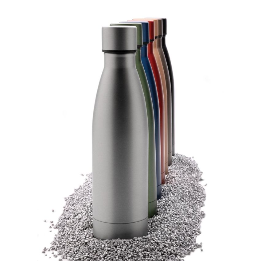 Botella sólida de acero inoxidable reciclado RCS