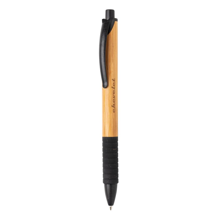 Bamboo pen & wheat straw
