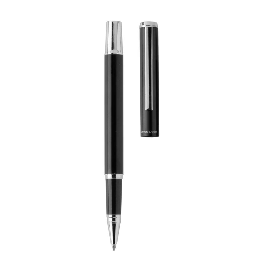 Set de bolígrafos Cedar de aluminio reciclado RCS Swiss Peak