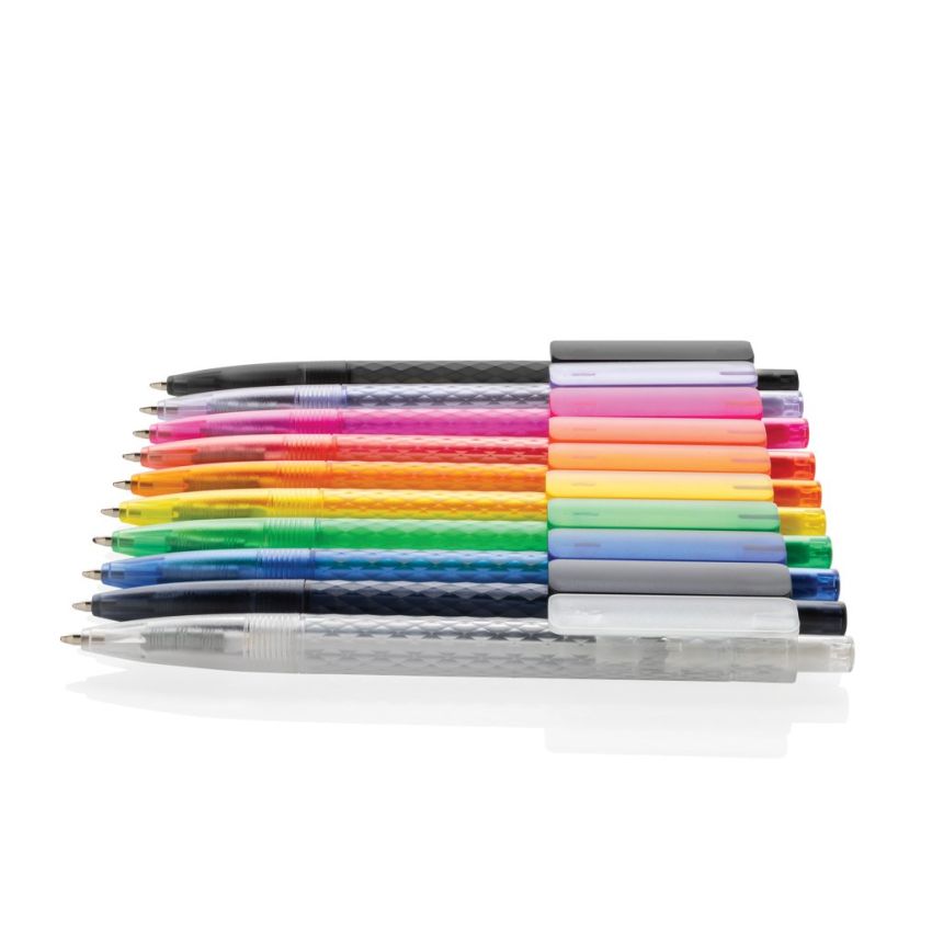 Bolígrafo X3 de plástico PC reciclado GRS
