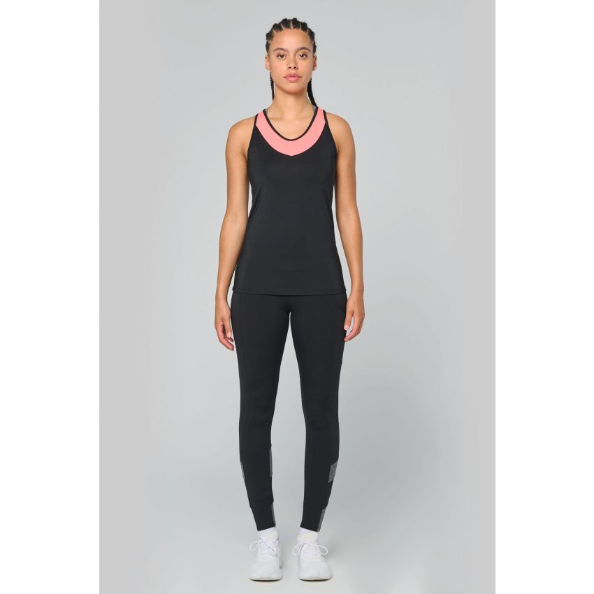 Women's two-tone leggings