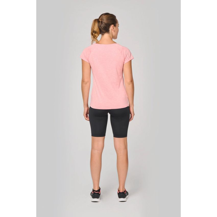 Pantalón corto ajustado eco-responsable de mujer