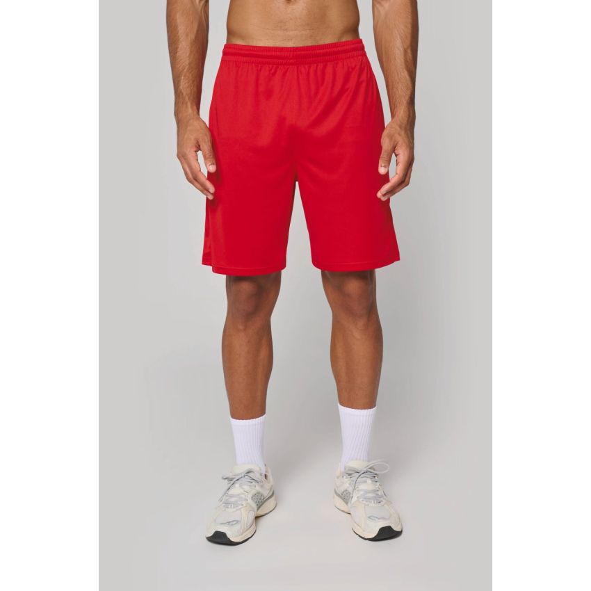 Pantalón corto multideporte de hombre en poliéster