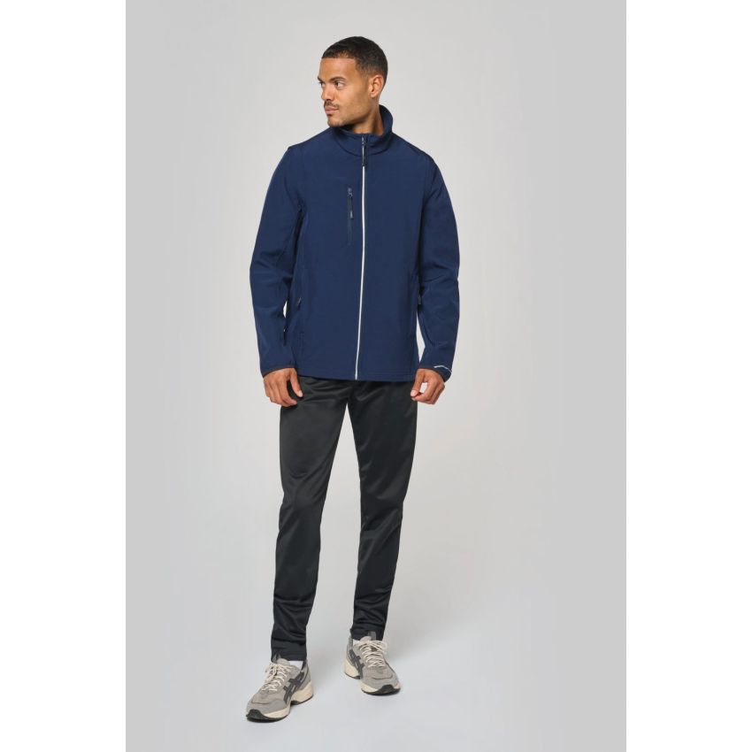 Chaqueta softshell con mangas desmontables