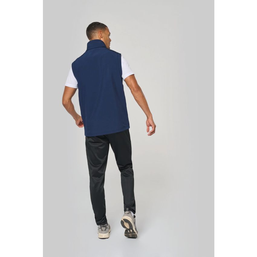 Chaqueta softshell con mangas desmontables