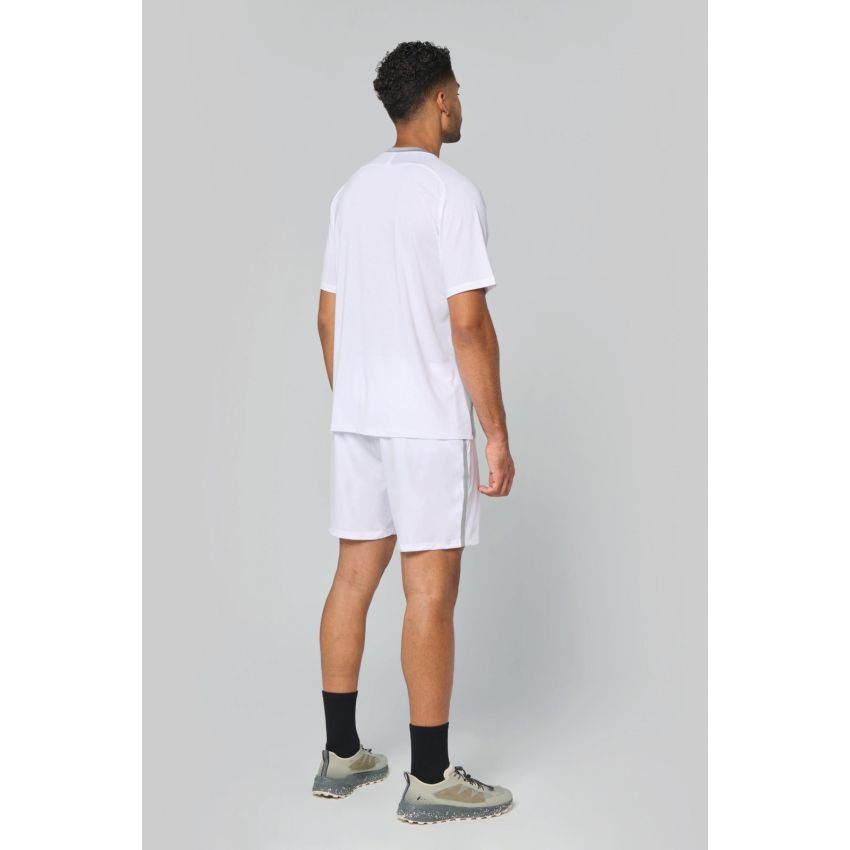 Pantalón corto bicolor de hombre