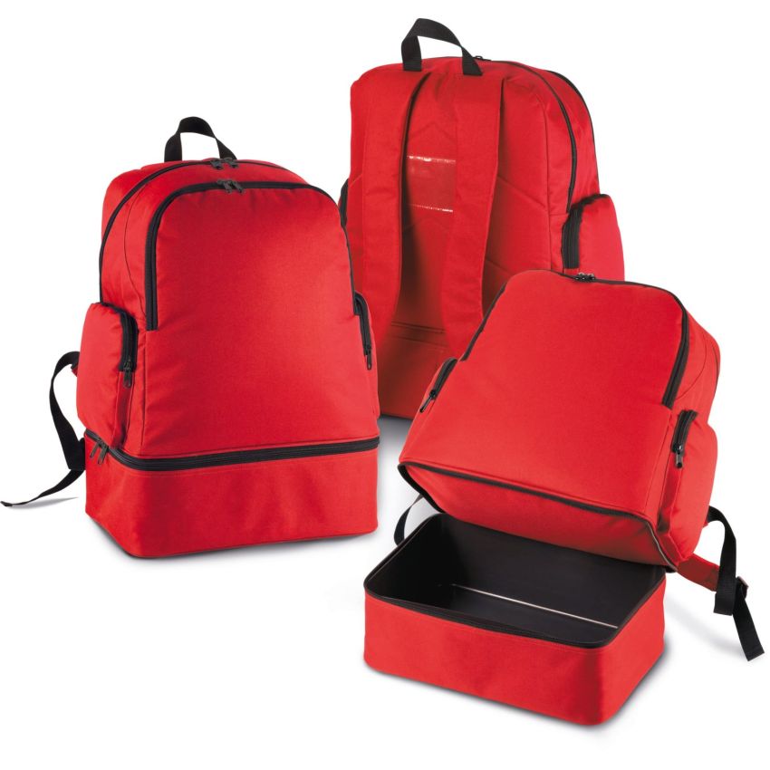 Sports backpack with rigid base - 42L