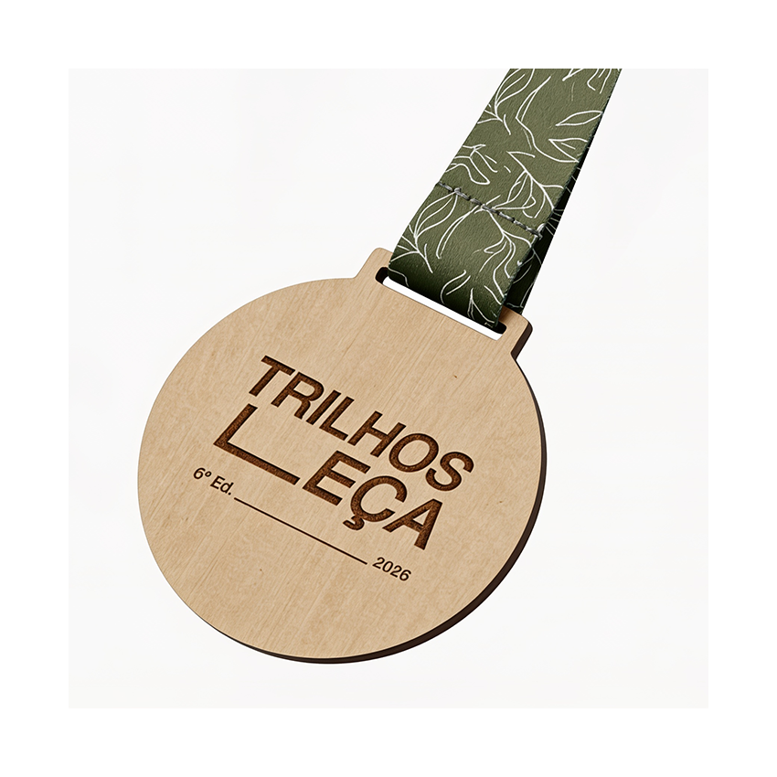 Medallas Personalizadas en MDF Crudo con Grabado Láser