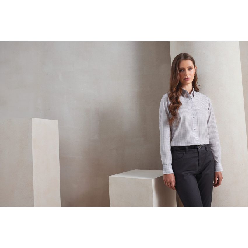 Camisa de cuadros vichy grandes