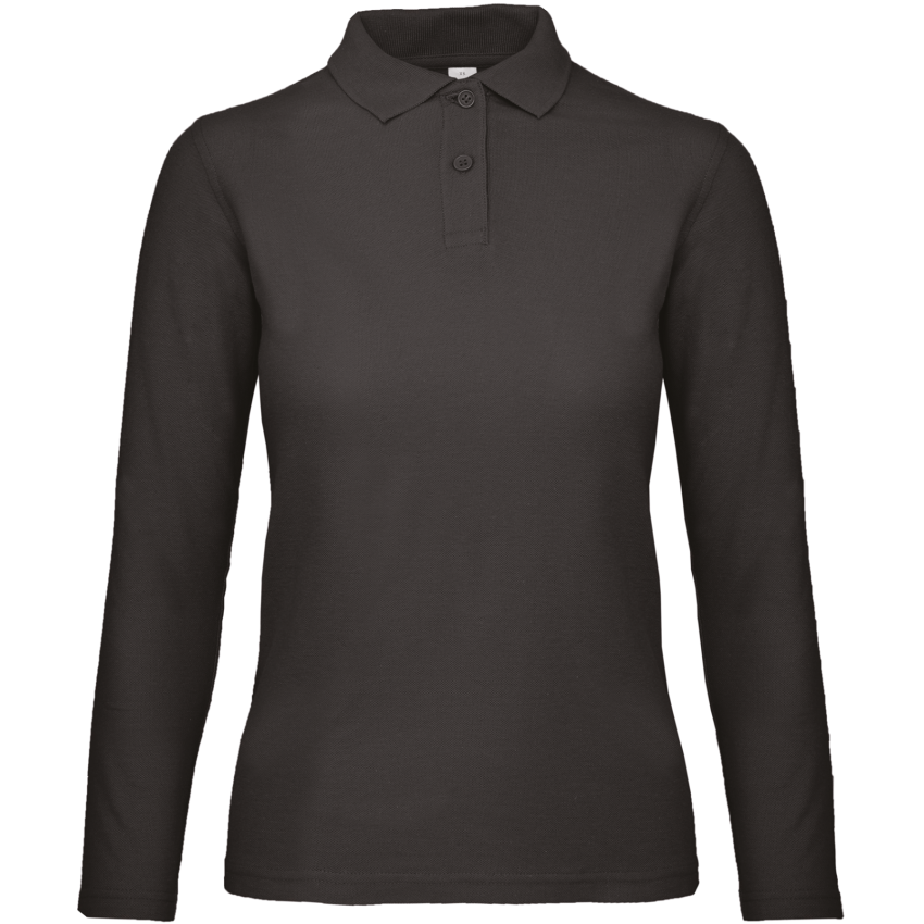 Polo de mujer ID.001 manga larga