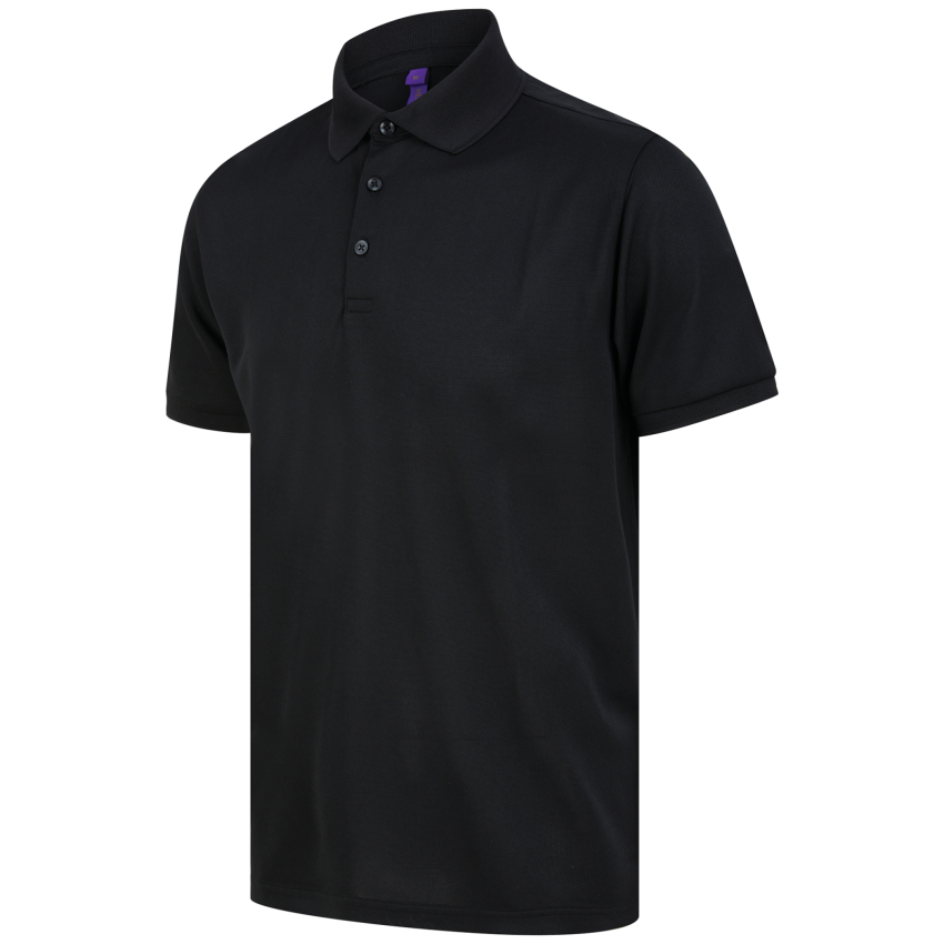 Polo de hombre en poliéster reciclado