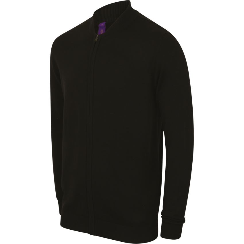 Chaqueta de punto con cremallera