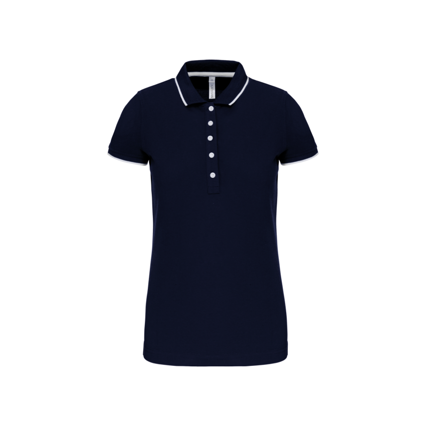 Polo de mujer de manga corta