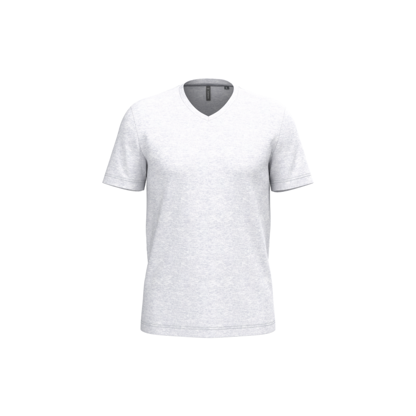 Camiseta de manga corta con cuello en V