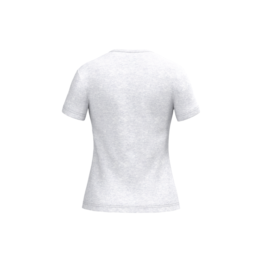 Camiseta de mujer de manga corta y cuello en V
