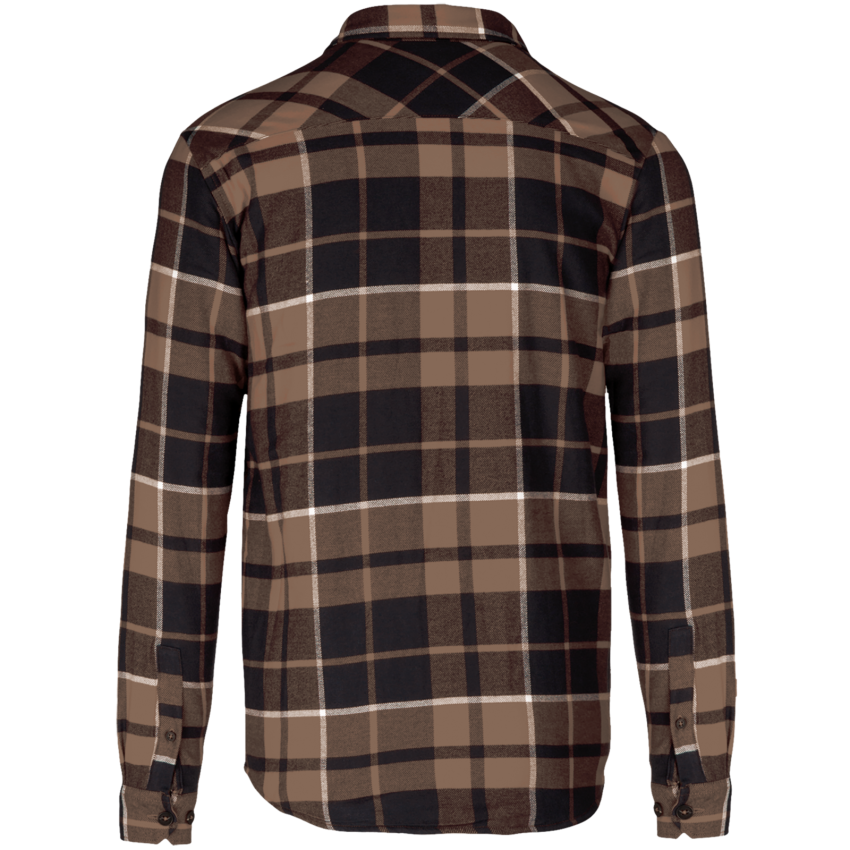 Camisa de cuadros con forro de borreguito