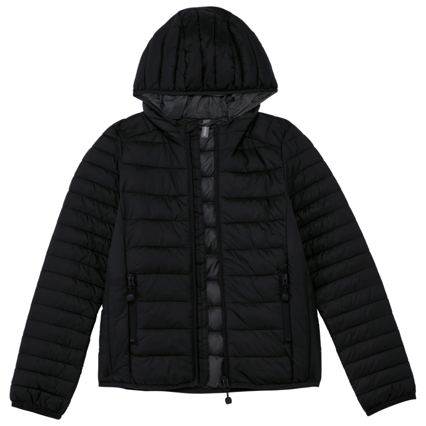 Chaqueta acolchada ligera de niño con capucha