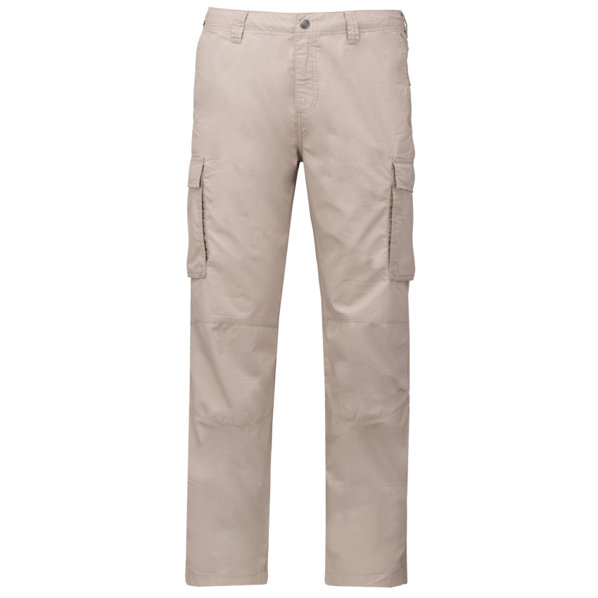 Pantalones ligeros multibolsillos de hombre