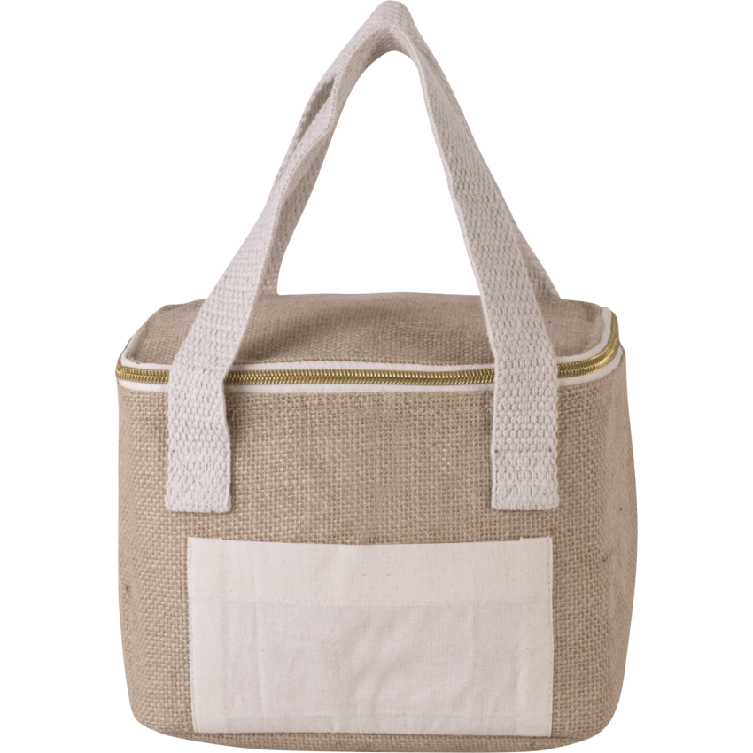 Bolsa isotérmica de yute - modelo pequeño