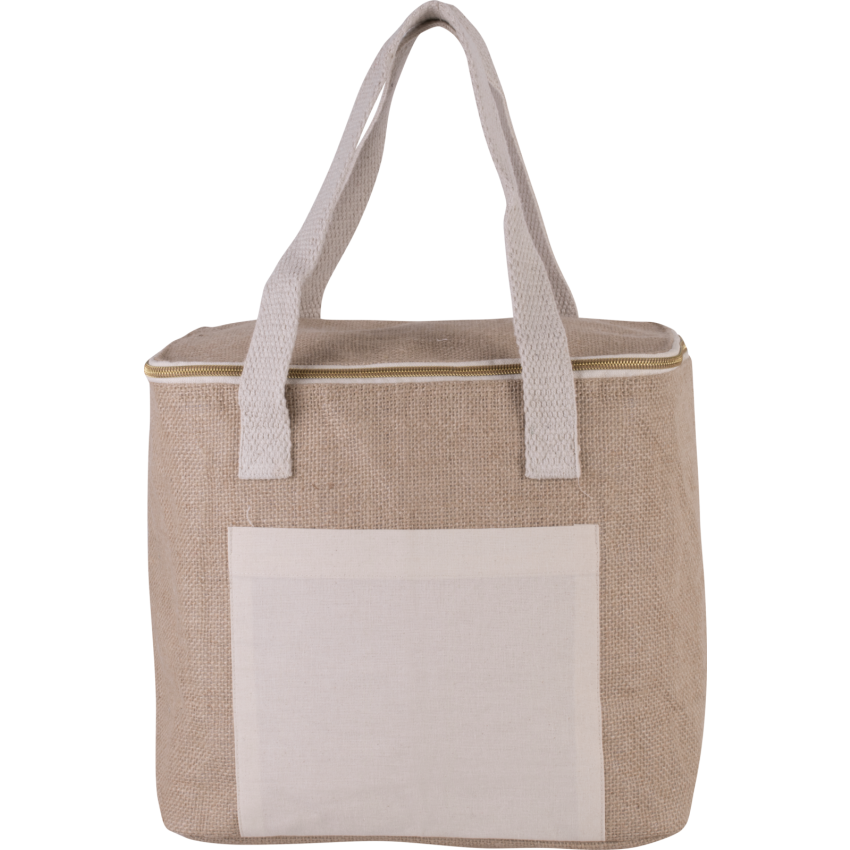 Bolsa isotérmica de yute - modelo mediano