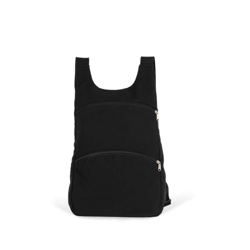 Mochila reciclada con bolsillo trasero antirrobo