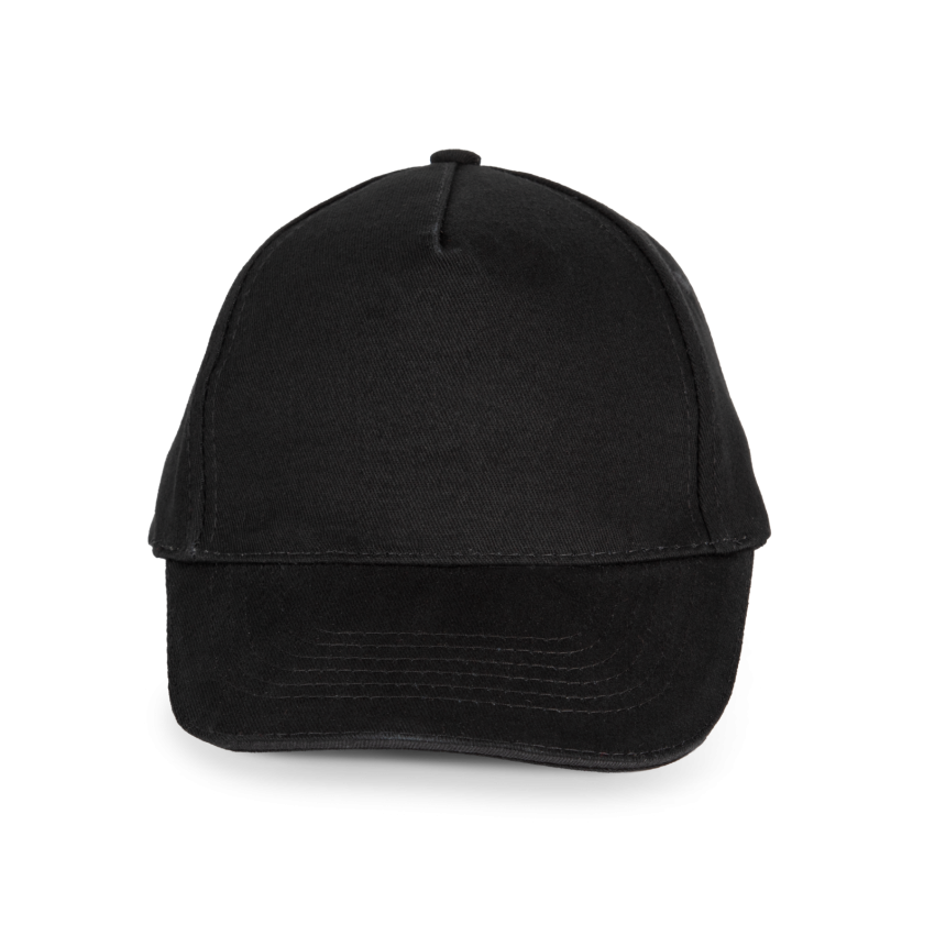 Gorra infantil con sándwich en contraste de 5 paneles