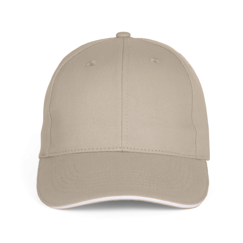 Gorra de béisbol sandwich - 6 paneles