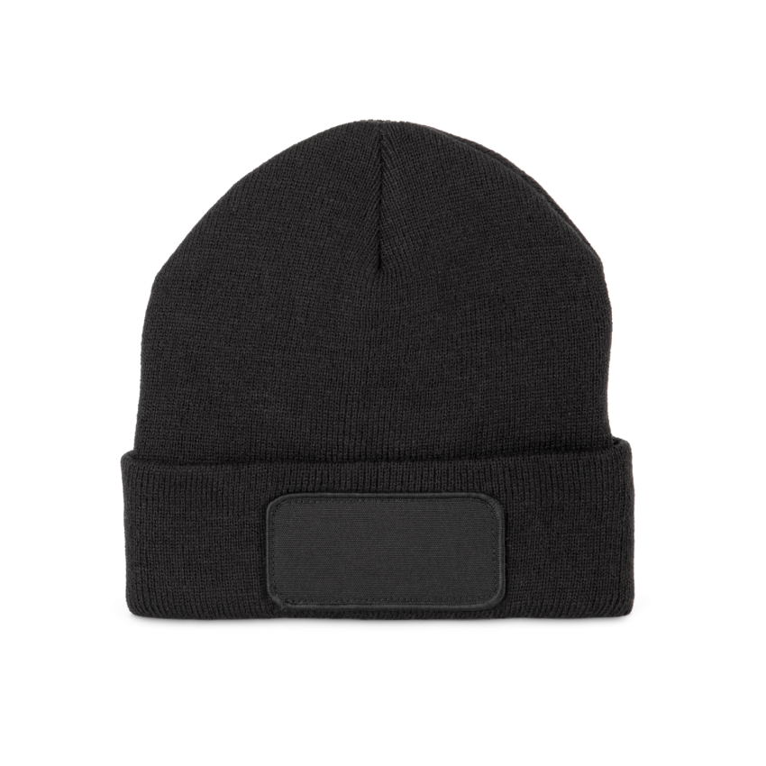 Gorro con parche y forro Thinsulate