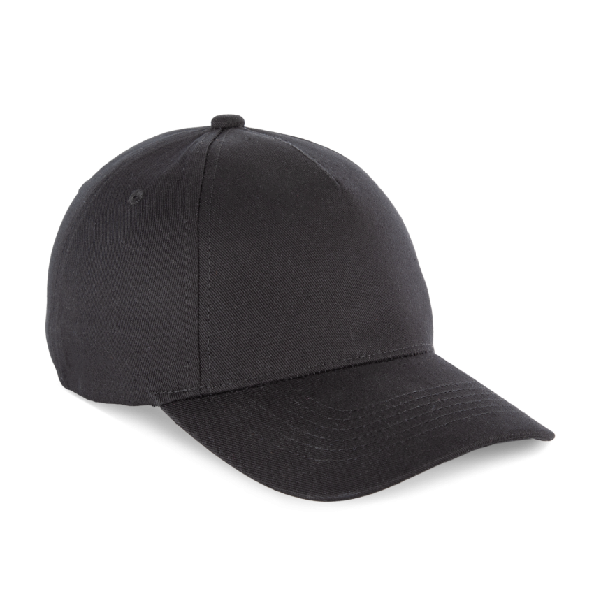 Gorra de 5 paneles de algodón reciclado