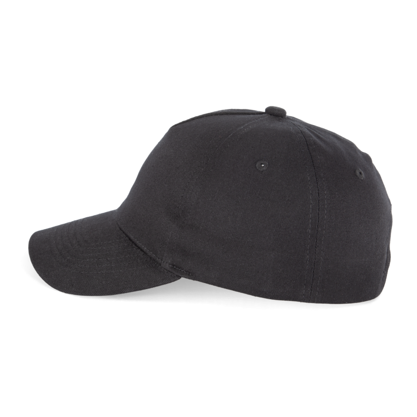 Gorra de 5 paneles de algodón reciclado