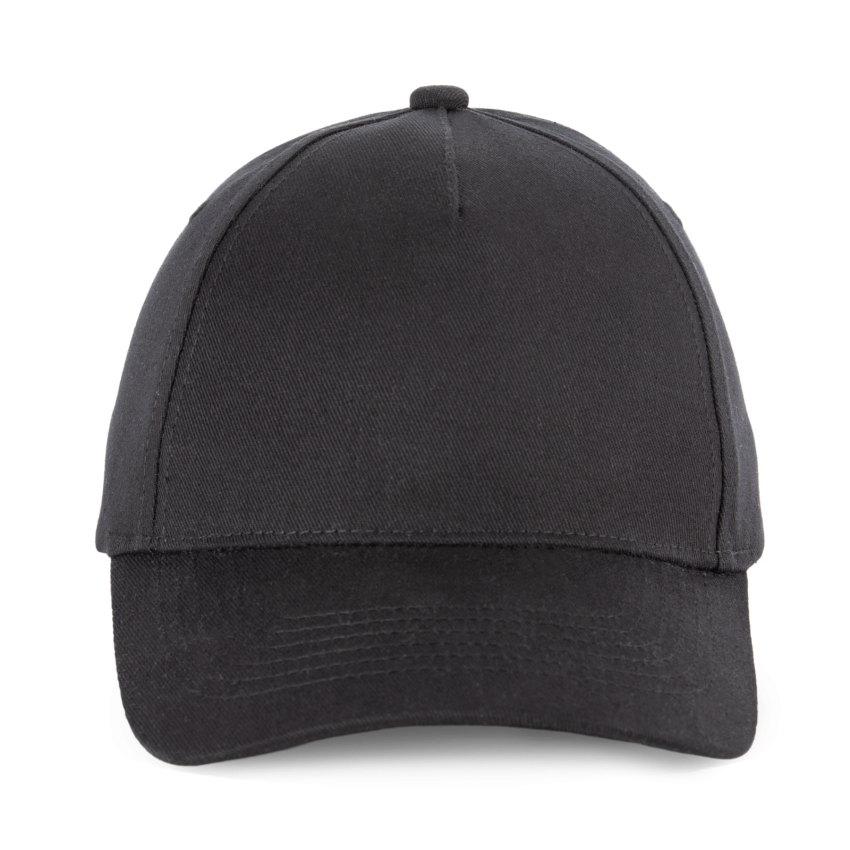 Gorra de 5 paneles de algodón reciclado