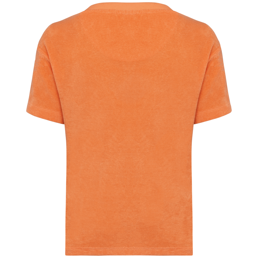 Camiseta eco-responsable de punto turco para niña