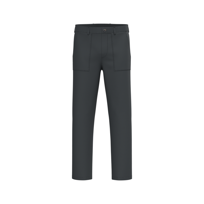 Pantalones utility eco-responsables de hombre con aspecto lavado
