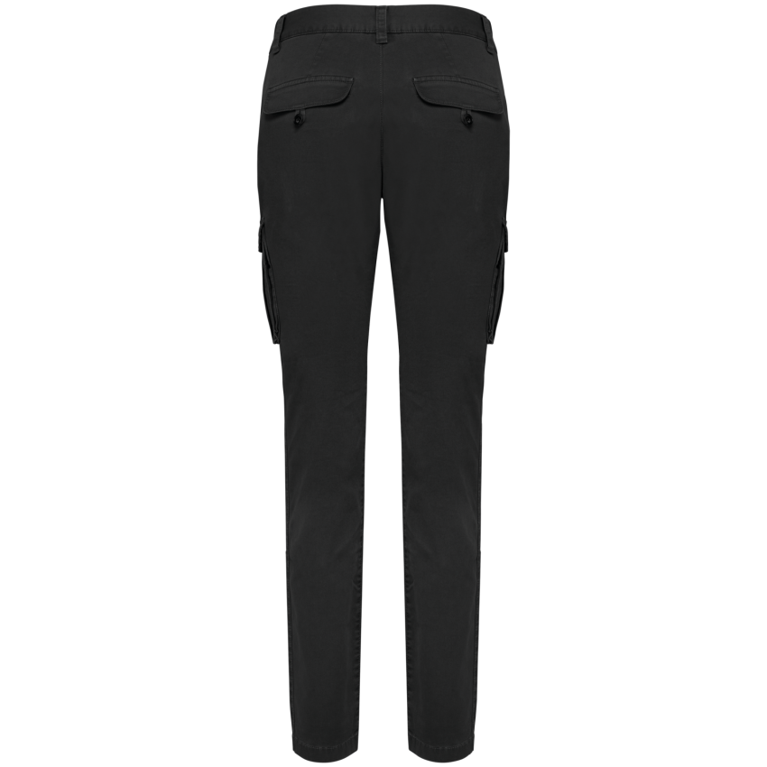 Pantalones cargo eco-responsables de mujer con aspecto lavado